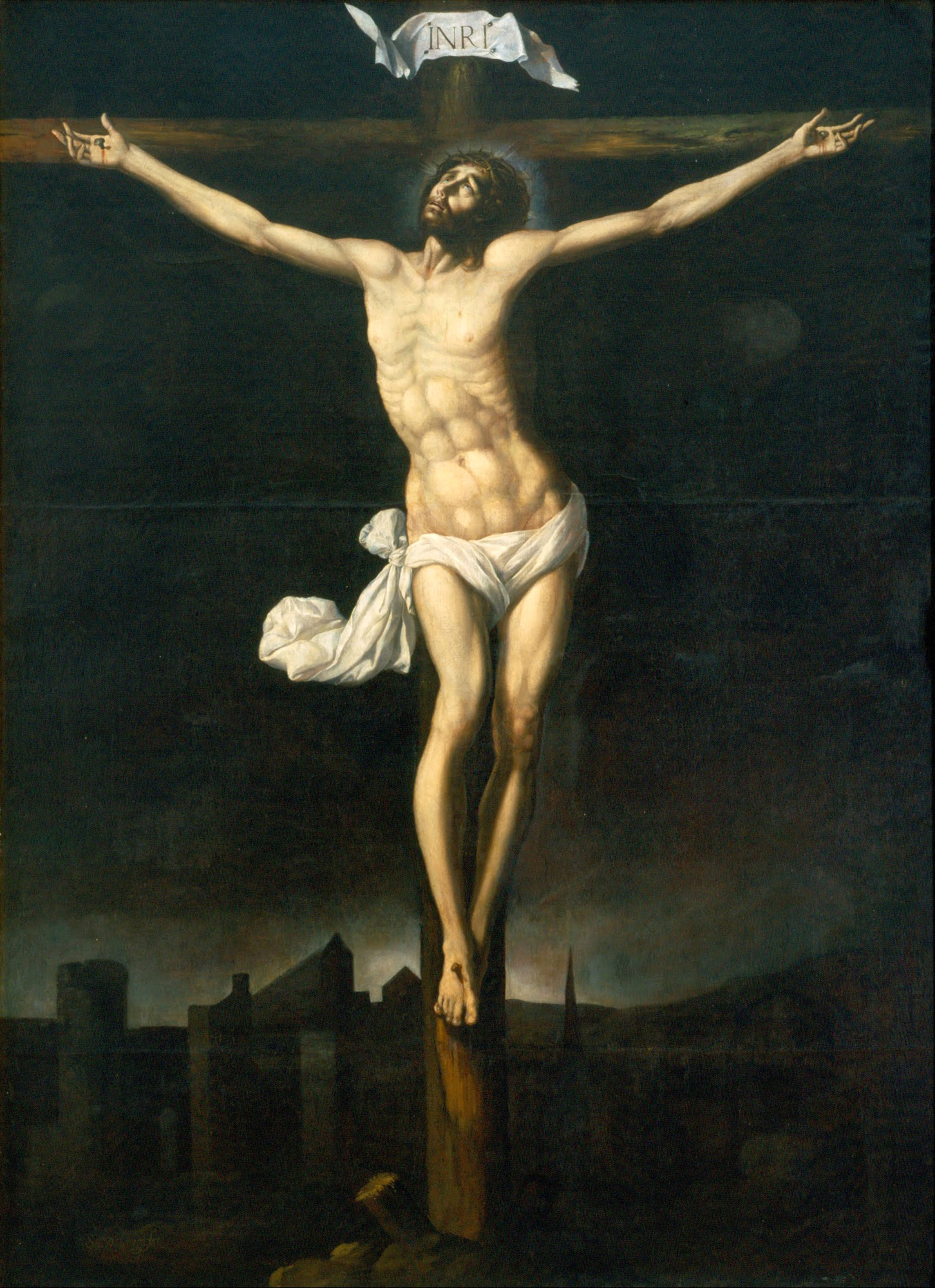 christ on the cross